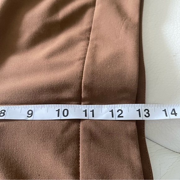 Talbot's Women's Dress Straight Pants stretch camel color NWT Size 16 - Picture 12 of 13